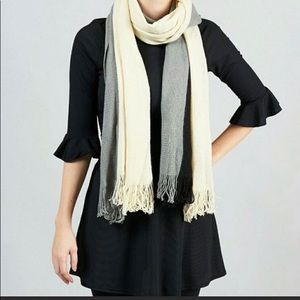 Donni tri color blanket scarf